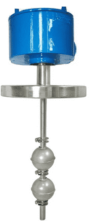 MAGNETIC FLOAT LEVEL SWITCH - ELS404, 3" JIS10K, 4xSPDT, 500mm, Head Type: XDS