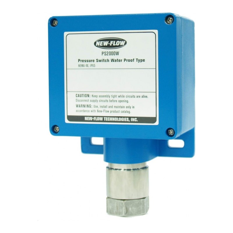 Công tắc áp suất New-Flow PS series – NEMA 4X, bản chống cháy nổ – vỏ nhôm, chống nước