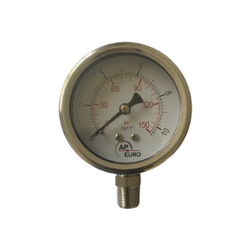 Đồng hồ áp suất inox AP EURO P200 Đồng hồ áp suất inox AP EURO P200 – toàn inox 304