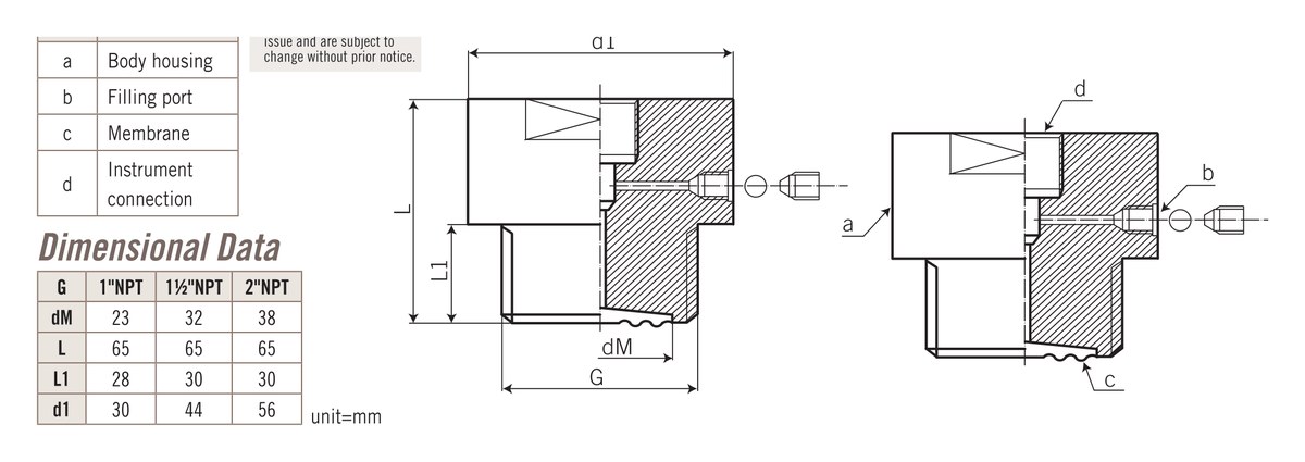 kích thước DT104