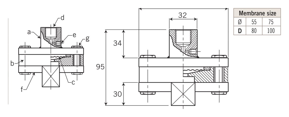 kích thước DT114