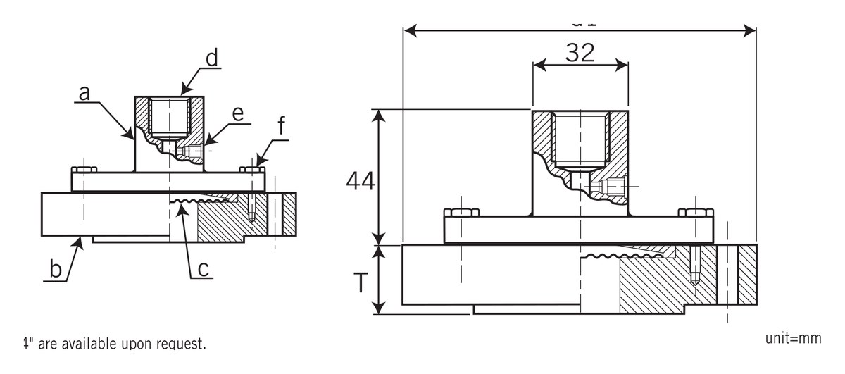 kích thước DT122