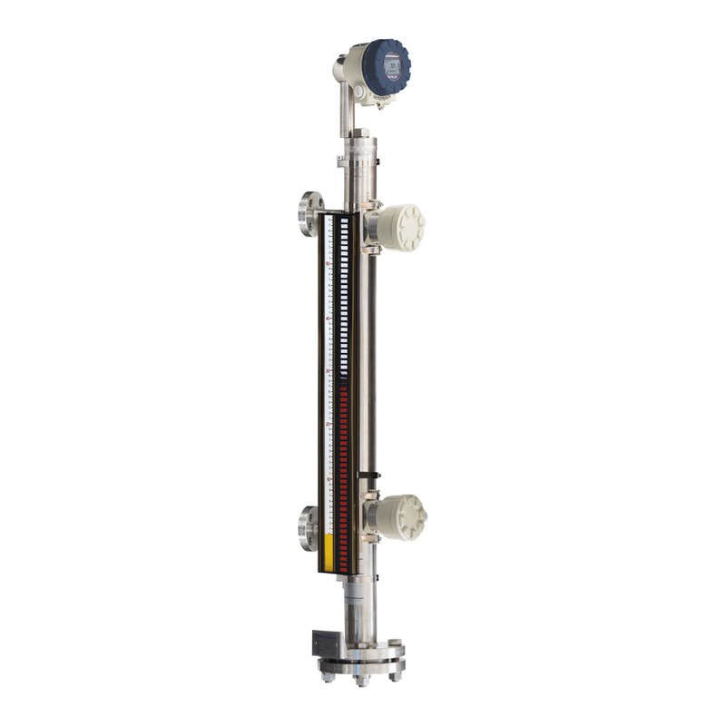Đồng hồ đo mức phao từ NIVELCO NIVOFLIP – bypass chịu áp đến 100 bar – ống bypass và thanh lật từ