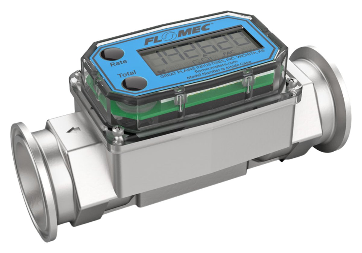 Flomec G2 nối tri-clamp