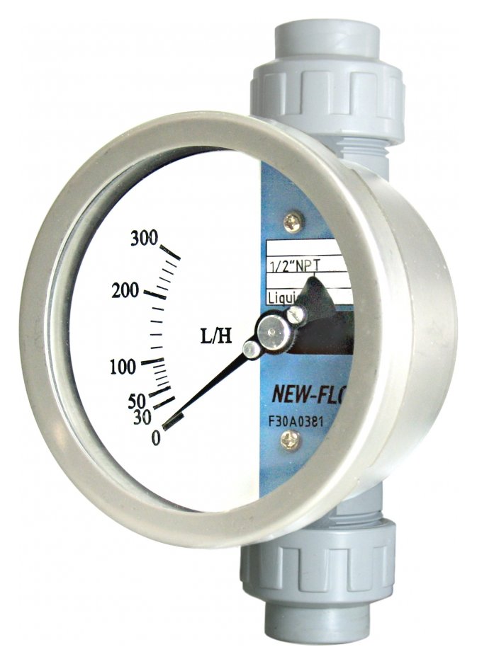 Lưu lượng kế thân nhựa khớp từ New-Flow MPF200