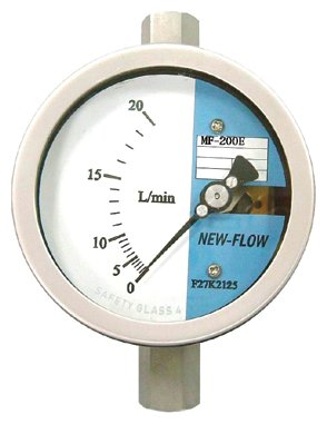 Lưu lượng kế ống kim loại inox New-Flow MF200E
