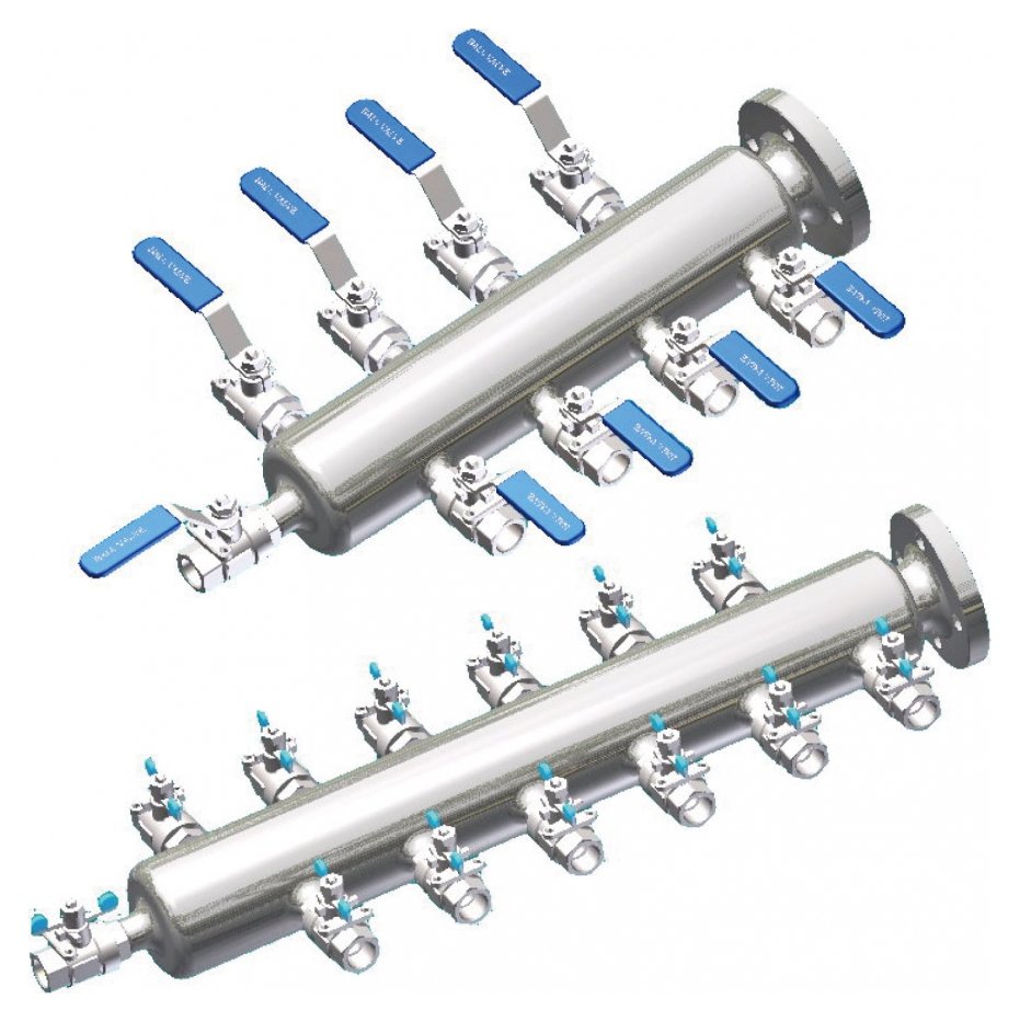 Cụm phân phối khí New-Flow AHM